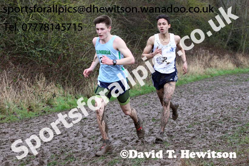 Senior boys Northern Inter Counties Schools Cross Country, Stockton. Photo: David T. Hewitson/Sports for All Pics